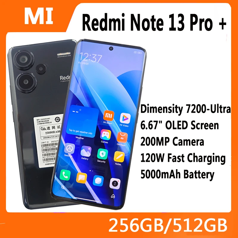 Xiaomi Redmi Note 13 Pro Plus 5G GSM Unlocked International Version (N —  Wireless Place