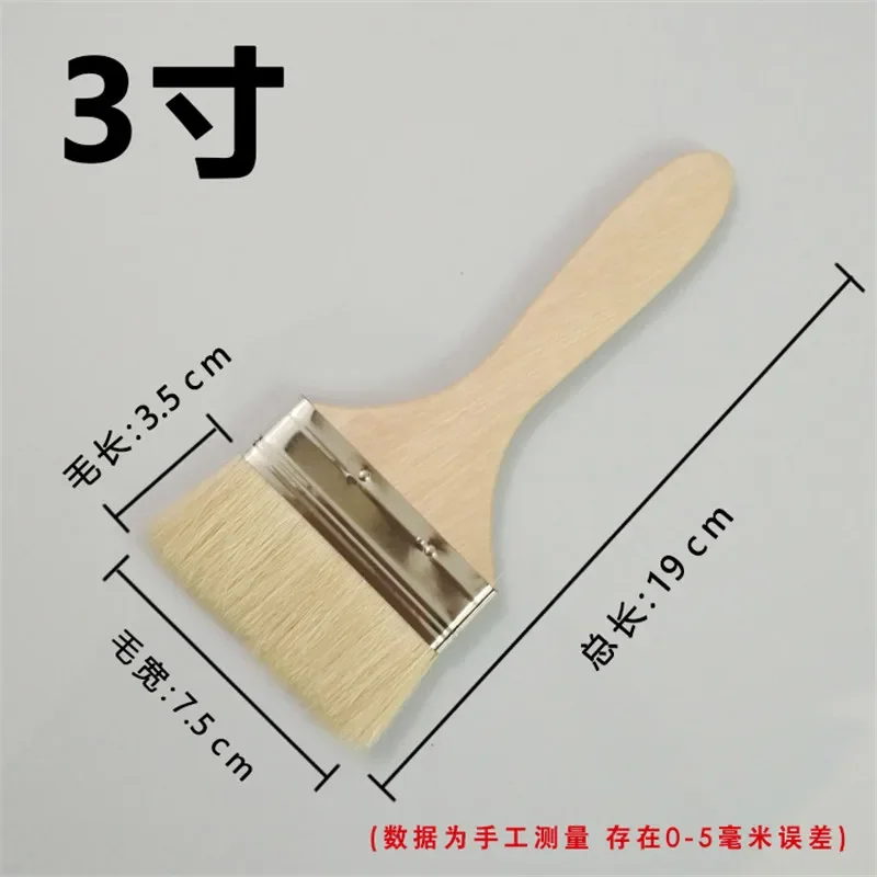 2Pcs wool Heat Resistant Grill Basting Brushes Oil Brush BBQ Tools Cake meat Pastry Brushes Barbecue Brush Baking Cooking Tools oil brush silicone basting brush