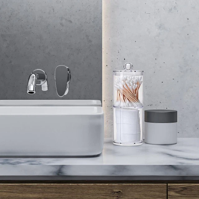 Bathroom Under Sink Cabinet Organizer. Perfect for QTips, Rounds