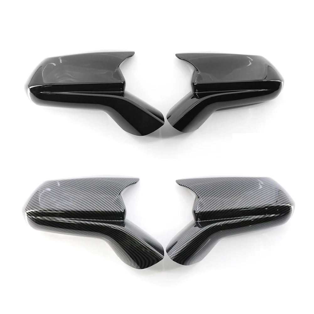2pcs 백미러 케이스 커버 자동차 외부 교체 부품 Chevrolet Camaro 2016-2022 용 백미러 보호 쉘