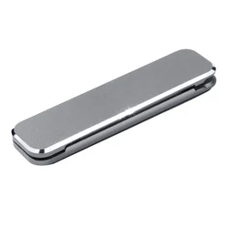 Portable Adjustable Folding Phone Stand - Universal Multi - Angle Desk Holder (Grey)