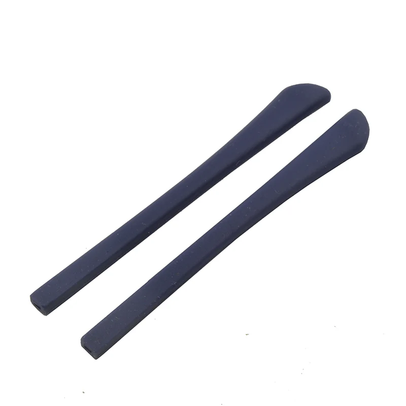 Punte In Silicone Antiscivolo Per Occhiali - Terminali Di Ricambio Per Aste Metalliche, Comfort E Presa Sicura, Grigio, 1 Paio