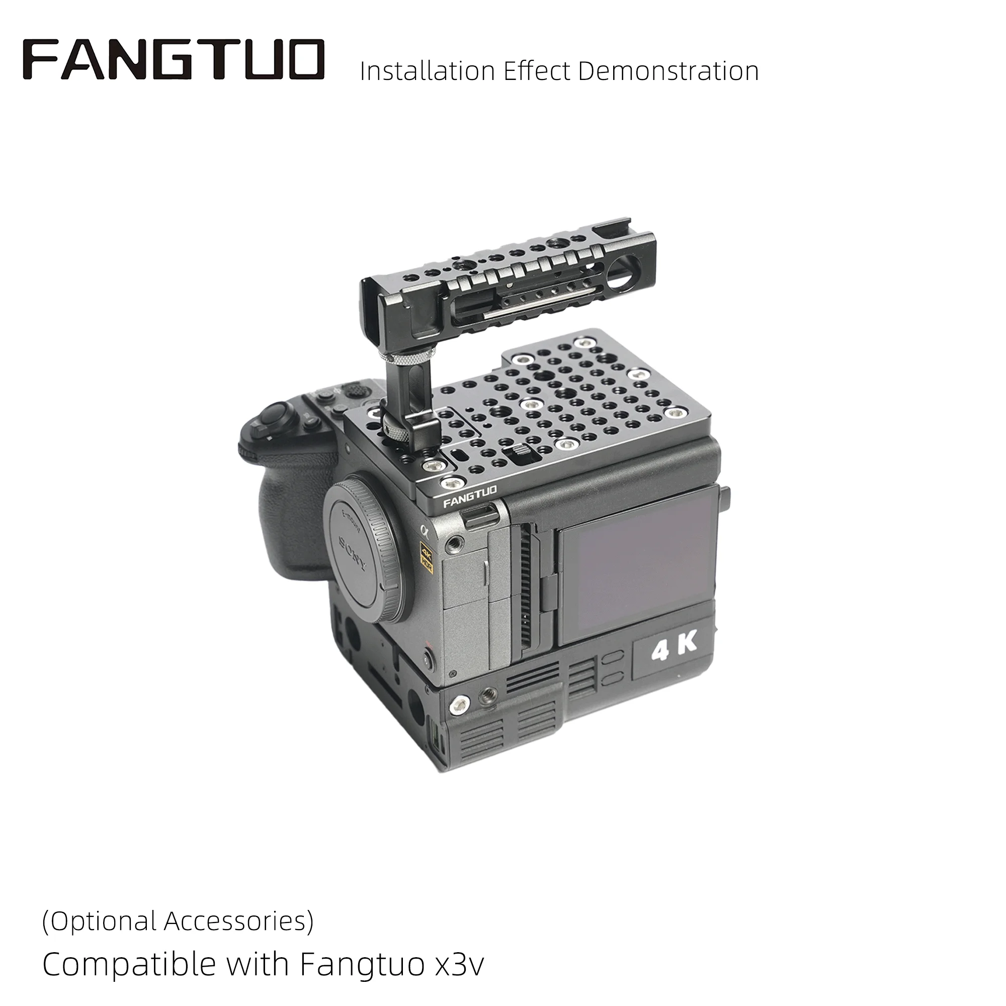 Kit X3V T-shaped Aluminum Alloy Part  Exclusive for third-party handles