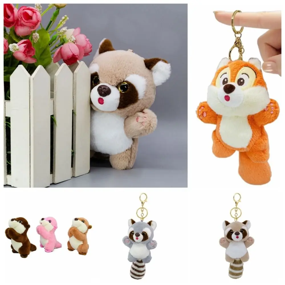

Raccoon Raccoon Plush Keychain Exquisite Stuffed Animals Raccoon Plush Pendant Kawaii Cute Stuffed Animal Keyring Car Keychain