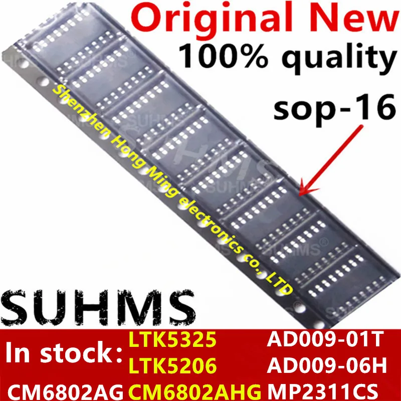 (10piece)100% New LTK5206 LTK5325 CM6802AG CM6802AHG AD009-01T AD009 ...