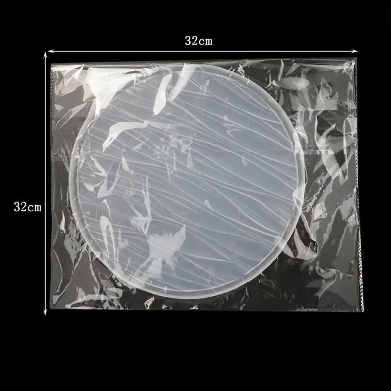 Round-Shaped Epoxy Resin Silicone Mold Tray Casting Mould for DIY Jewelry Storage Container Trinket Dish Resin Drop shipping