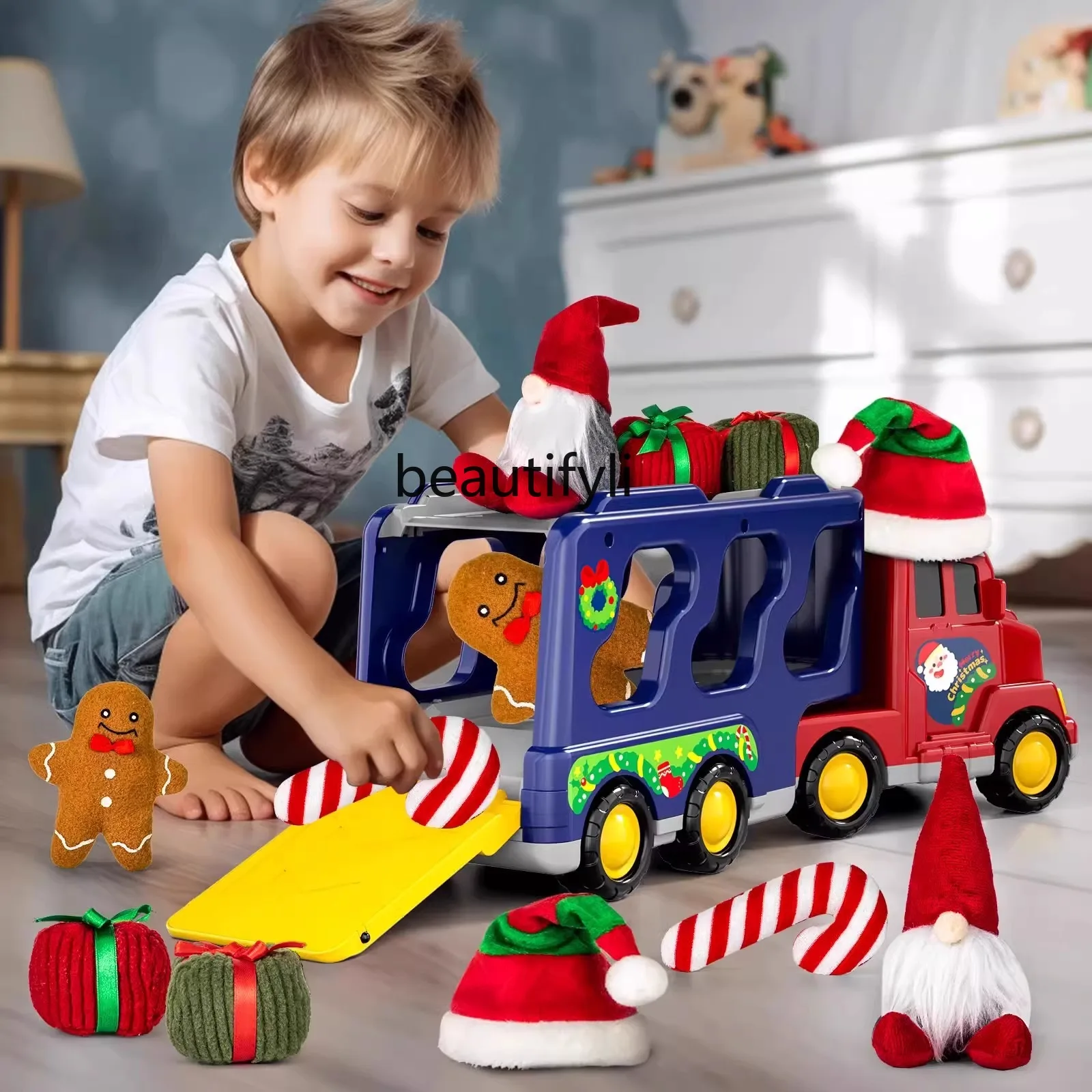 Children's toy car boy city car construction baby boy christmas birthday gift
