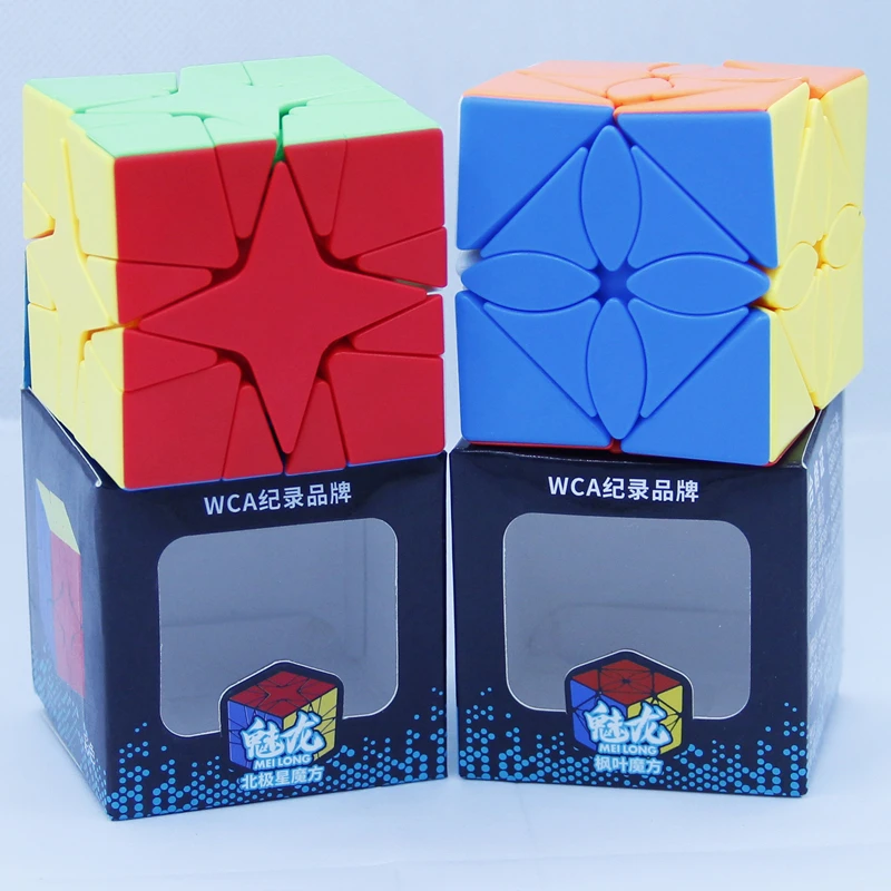 Cubo Mágico Profissional Skewb Polaris Moyu Estrela Giratoria