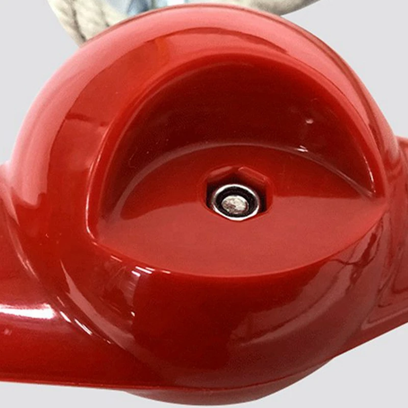 Kids Swing 360 Degree Rotating Swing For Kids Outdoor Playhouse, Tree House, Backyard Playset Or Swing Set Red 4