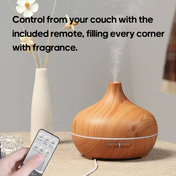 Wood Grain Aroma Humidifier 2