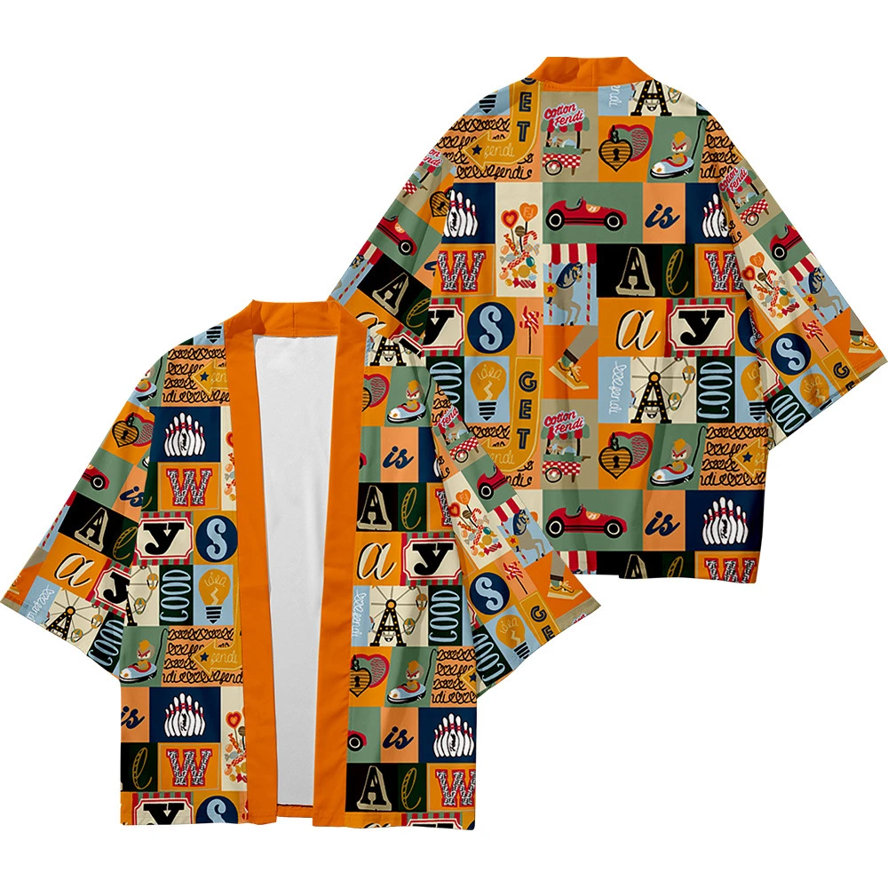 Kimono tradicional japonés hombre y mujer, cárdigan, camisa de estilo Hong Cosplay, verano, 6, 2021|Ropa de Asia y las Islas - AliExpress