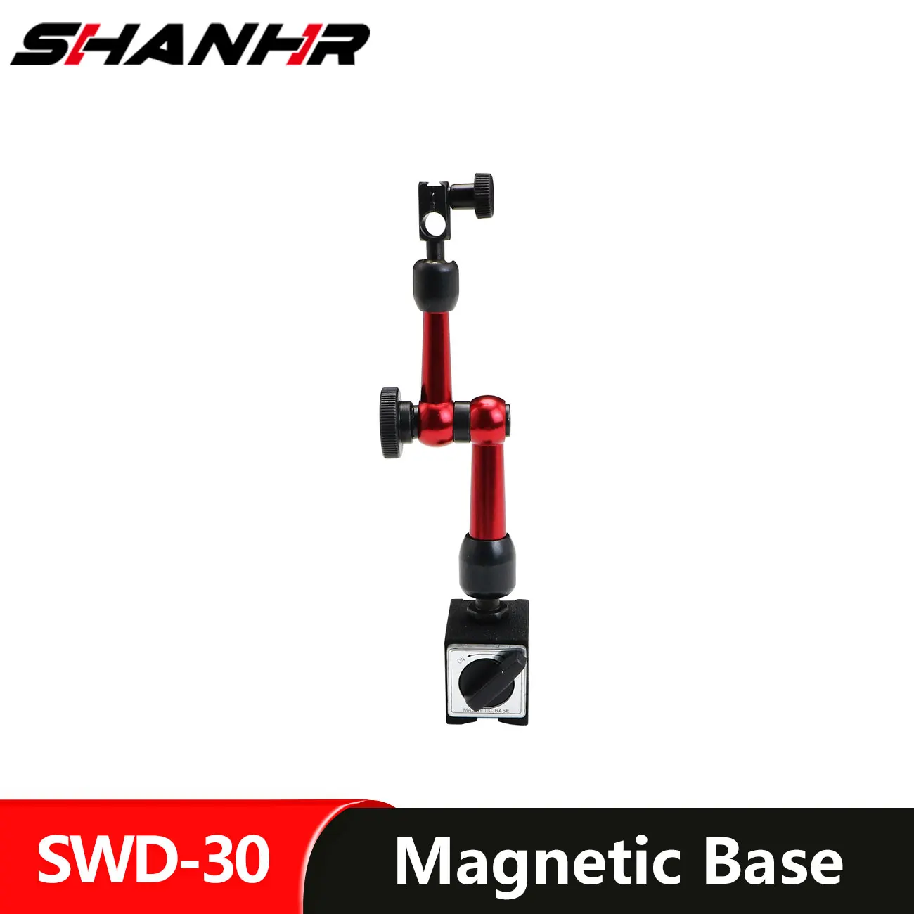 SHANHR 새로운 조절 가능한 자석 베이스 스탠드 홀더, 인디케이터용, 자력..