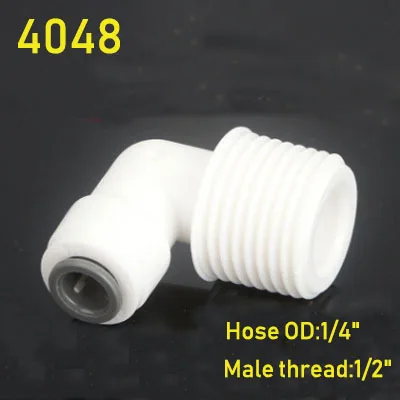 S46d37b6ca1dc41b6832df1890097ef8av 1/4 "3/8" wąż rurowy RO kolano wodne/równy prosty zawór zwrotny/prosta przegroda odwrócona osmoza akwarium plastikowe szybkozłącze