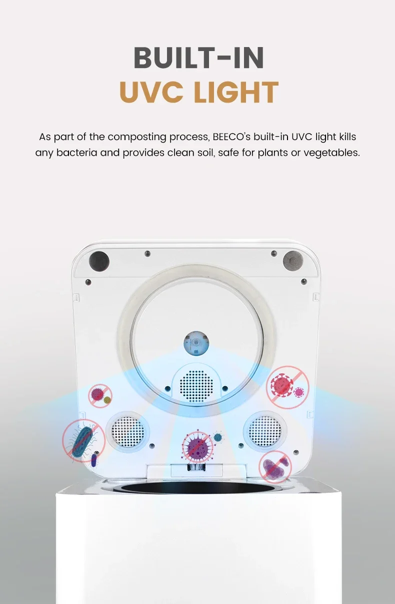 ODM supported Smart Waste Kitchen Composter for Nutrient fertilizer Turn Food Waste to Compost garbage disposals 20 ODM supported Smart Waste Kitchen Composter for Nutrient fertilizer Turn Food Waste to Compost garbage disposals 13