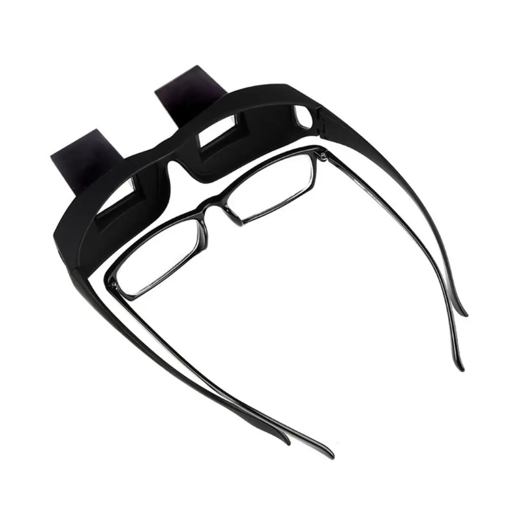 Crochet Glasses Prism Glasses Horizontal Reading Looking Down Refractive for Crochet, Reading,Watching TV