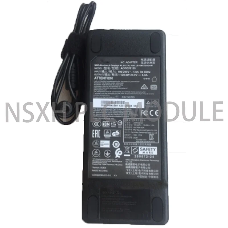 Adaptateur secteur 24V 5A, alimentation à découpage 120W DC pour moteur de pompe de purificateur