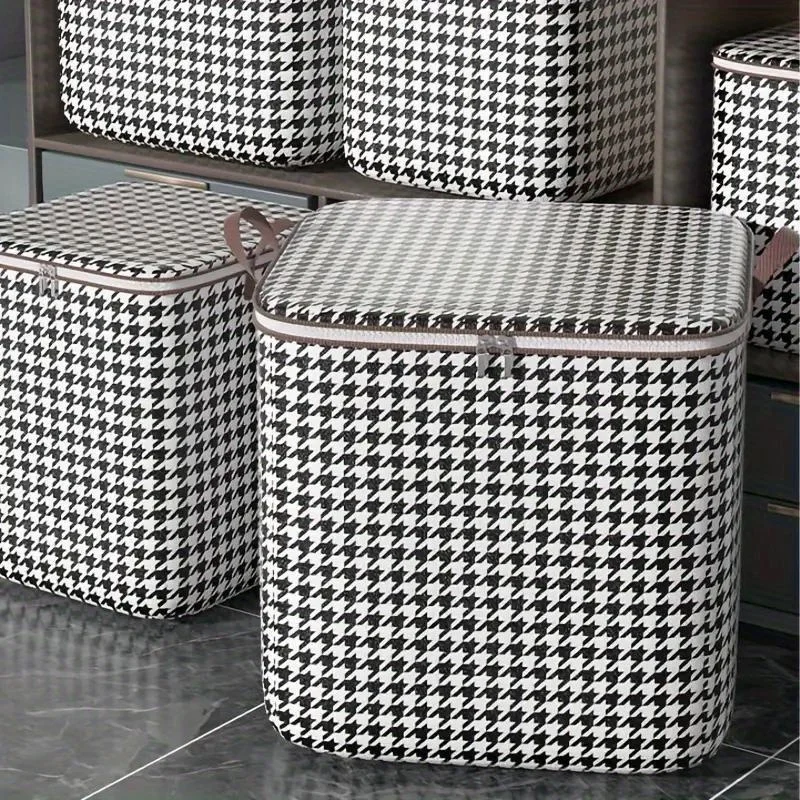 Foldable storage box Quilt Clothes Storage Bag Big Capacity Blanket Sorting Bags Dustproof Closet Under-Bed Storage Organizer 3