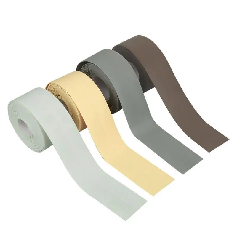 PVC Sealing Strip Tape Bathroom Bath Toilet Caulk Tape Self Adhesive Waterproof Mildew Proof Tapes For Kitchen Sink Wall Corner