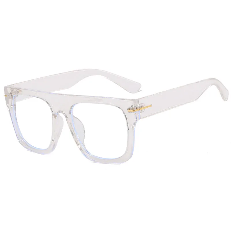 Large Square Classic Designer Anti-Blue Light Reading Glasses