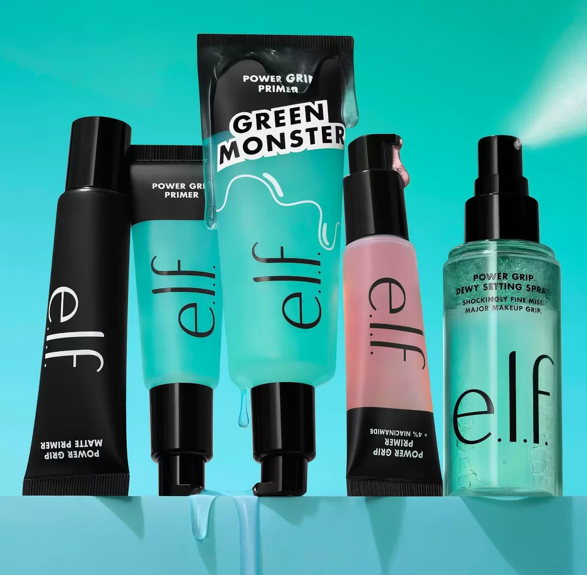 Primer per Trucco Elf a Base di Gel, Crema Idratante per il Viso, Rassodante, Lunga Durata, Migliora la Texture del Trucco - immagine 5