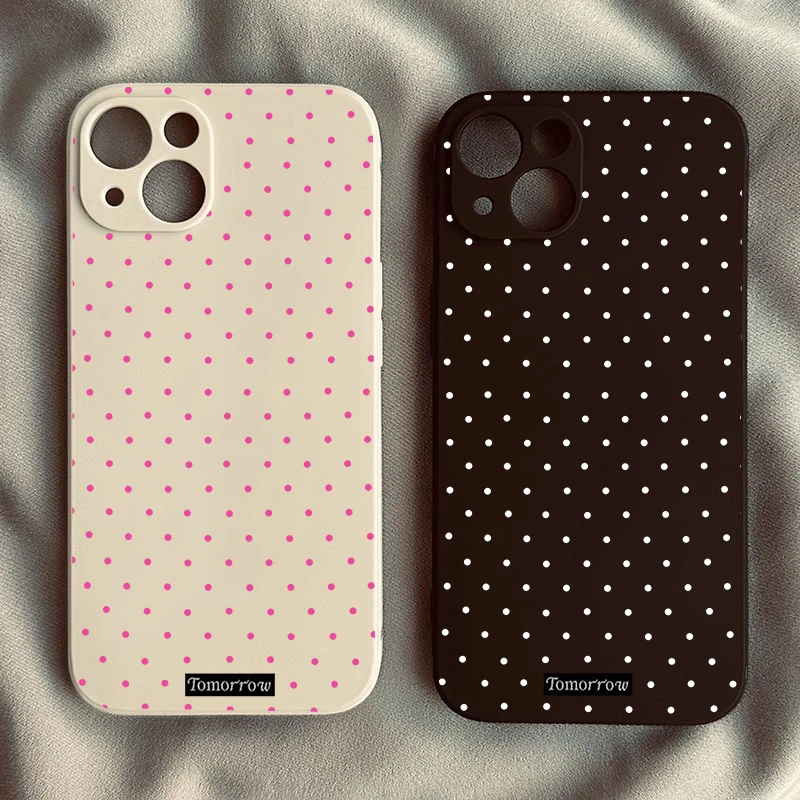 Polka Dot Small Fresh Phone Case Cover