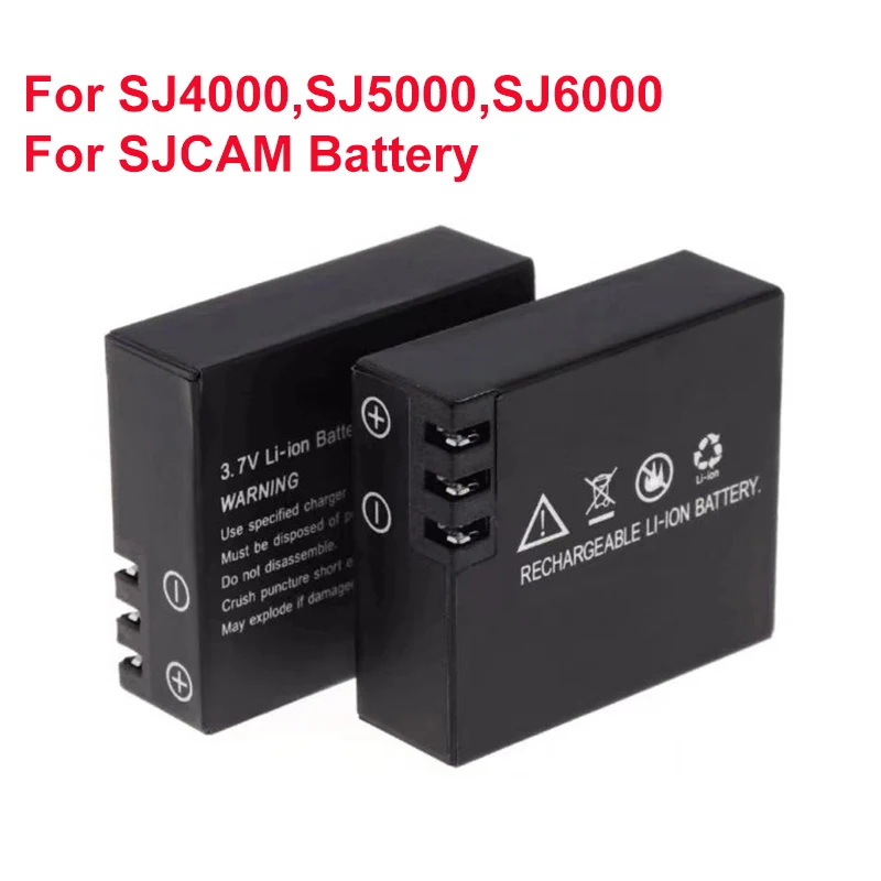 RechargeableSportsActionCameraBatteryForSJ5000SJ6000ForSJCAM