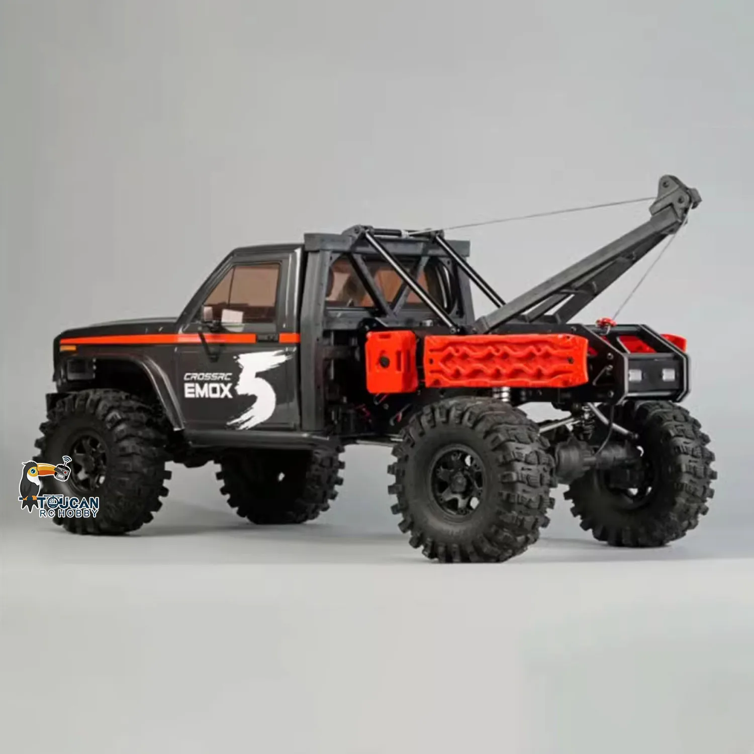 2Speed 1/8 CROSSRC EMO X5 4x4 RC Rock Crawler Radio Controlled Off Road Vehicle Cross-country Car FUSION Brushless Motor Model 5