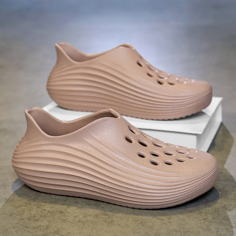 Mode Leichte männer Sandalen Sommer EVA Mann Strand Schuhe Atmungsaktive Weiche Männer Wasser Schuhe Bequeme Casual Walking Turnschuhe – Detail 13