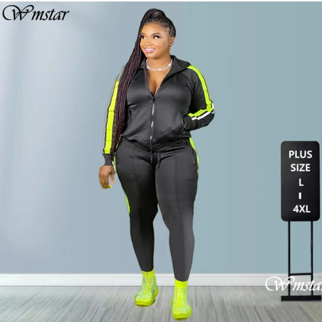 Plus Size Tracksuit Women Clothing Pant Suit Long Sleeve Hooded Sweater Ladies  Jogging Suits Sport Outfit Dropshipping Wholesale - AliExpress