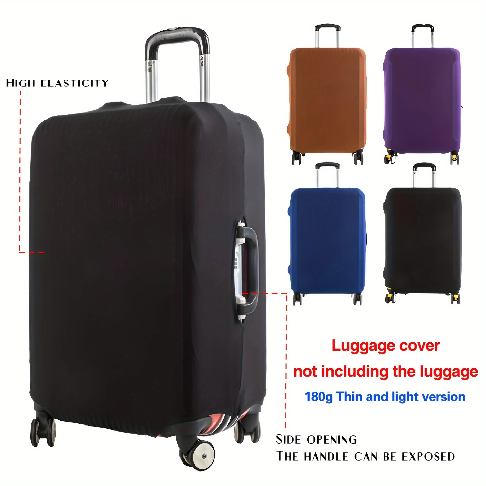 Durable Elastic Luggage Protector - Dustproof & Anti-Scratch Cover