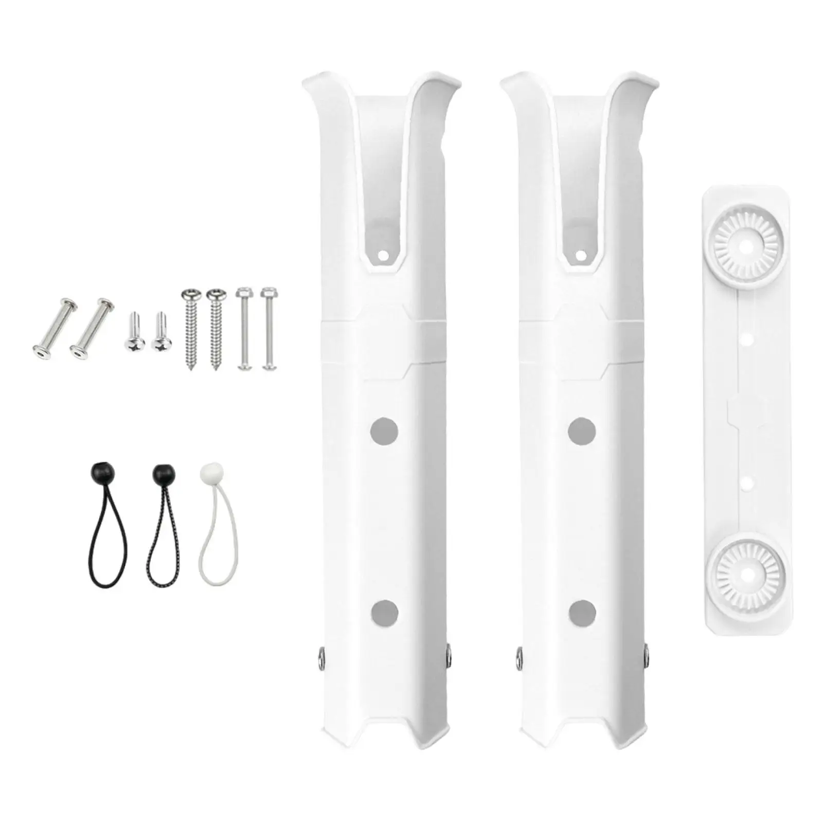 2 Tube Rod Holder Portable Fishing Rod Rack for Boat Trailer Kayak