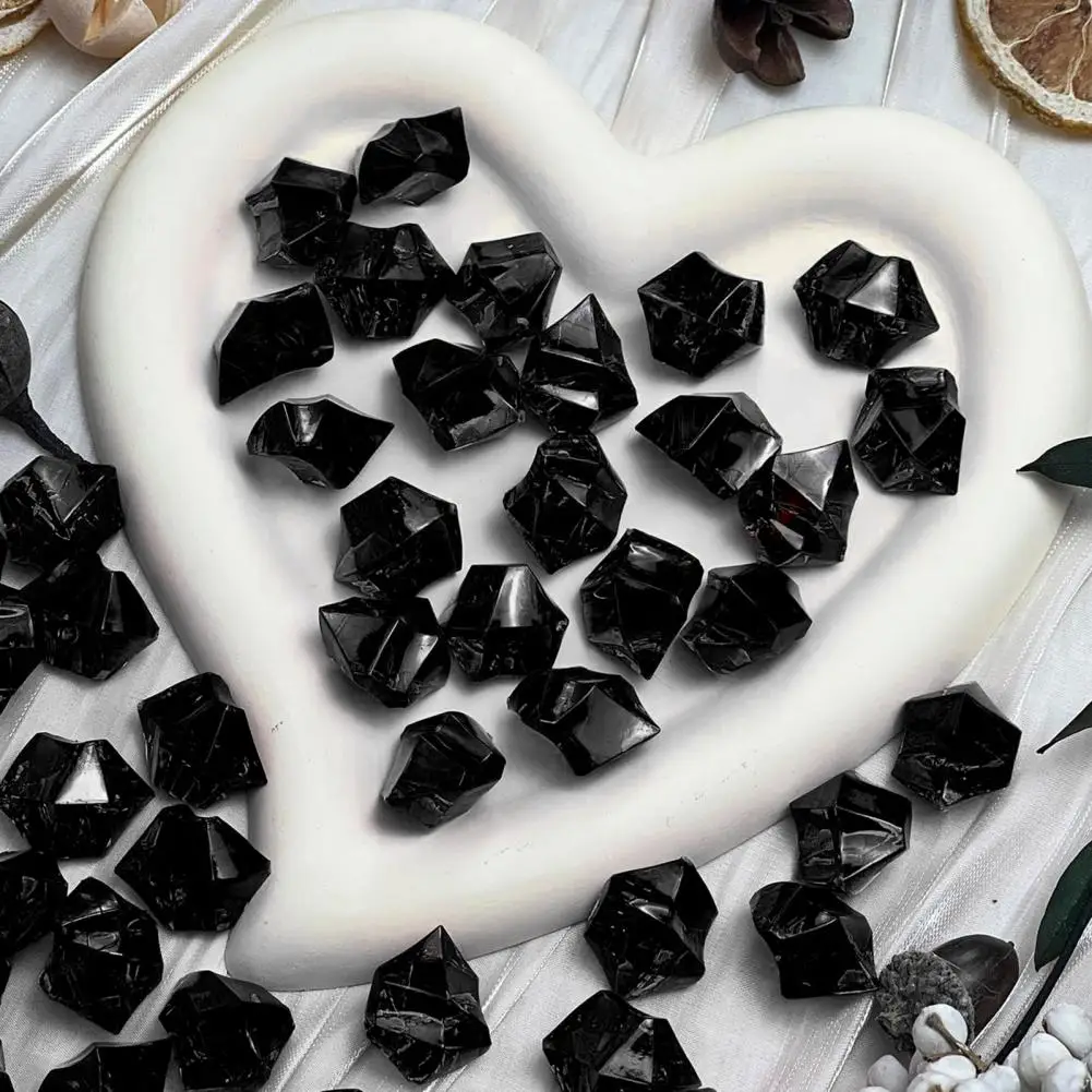 

Sunlight Reflective Plastic Diamonds 260pcs Diy Jewelry Kit Tumbled Stone Simulation Ice Cube Acrylic Gemstone for Unique