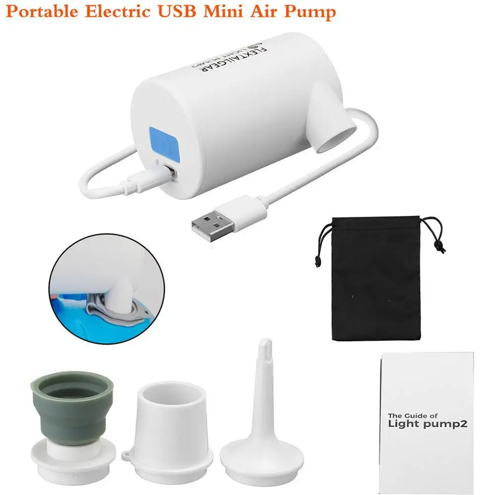 Portable USB Electric Mini Air Pump USB Port Charging Electric Air Pump