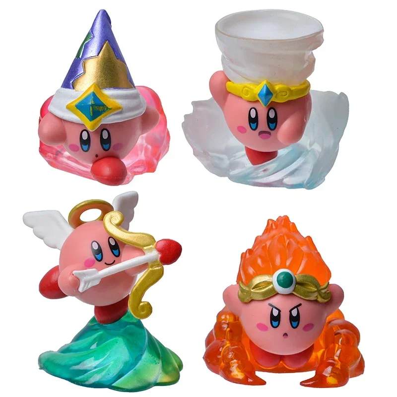 

Anime Games Kirby Action Figures Pvc Kawaii Anime Action Figures Toys For Boys Girls Kids Gift Mini Figures Pink Kirby