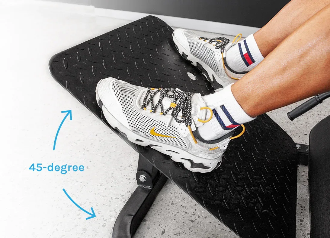 Hack squat machine sold by 100 Spartans