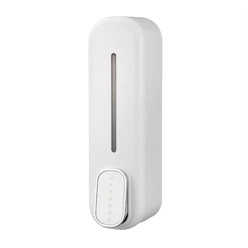 Description Picture 2 of item300ml Wall Mount Soap Dispenser Manual Shampoo Shower Gel Dispenser Lotion Container Liquid Hand Soap Dispenser for Bathroom