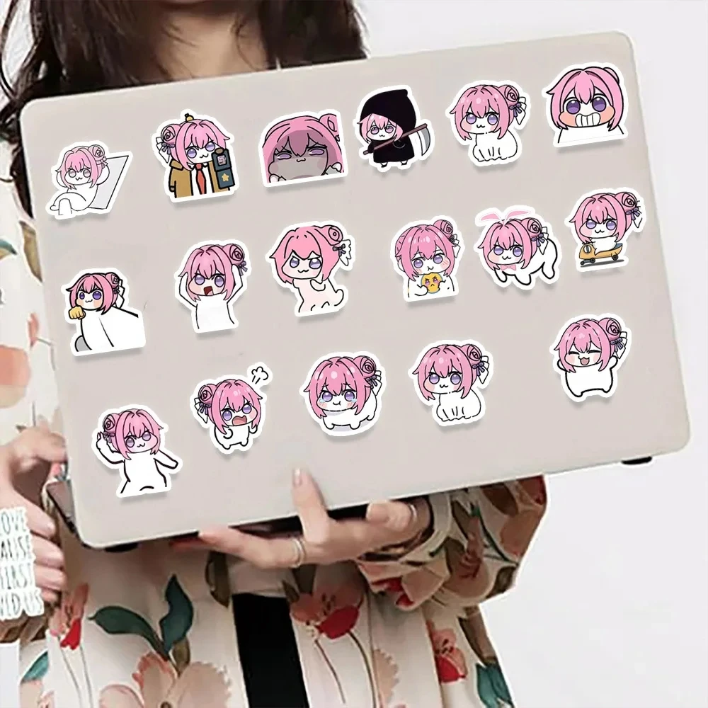 50Pcs Nikke Doro Doll Victory Goddess Decorative Waterproof Stickers Pack