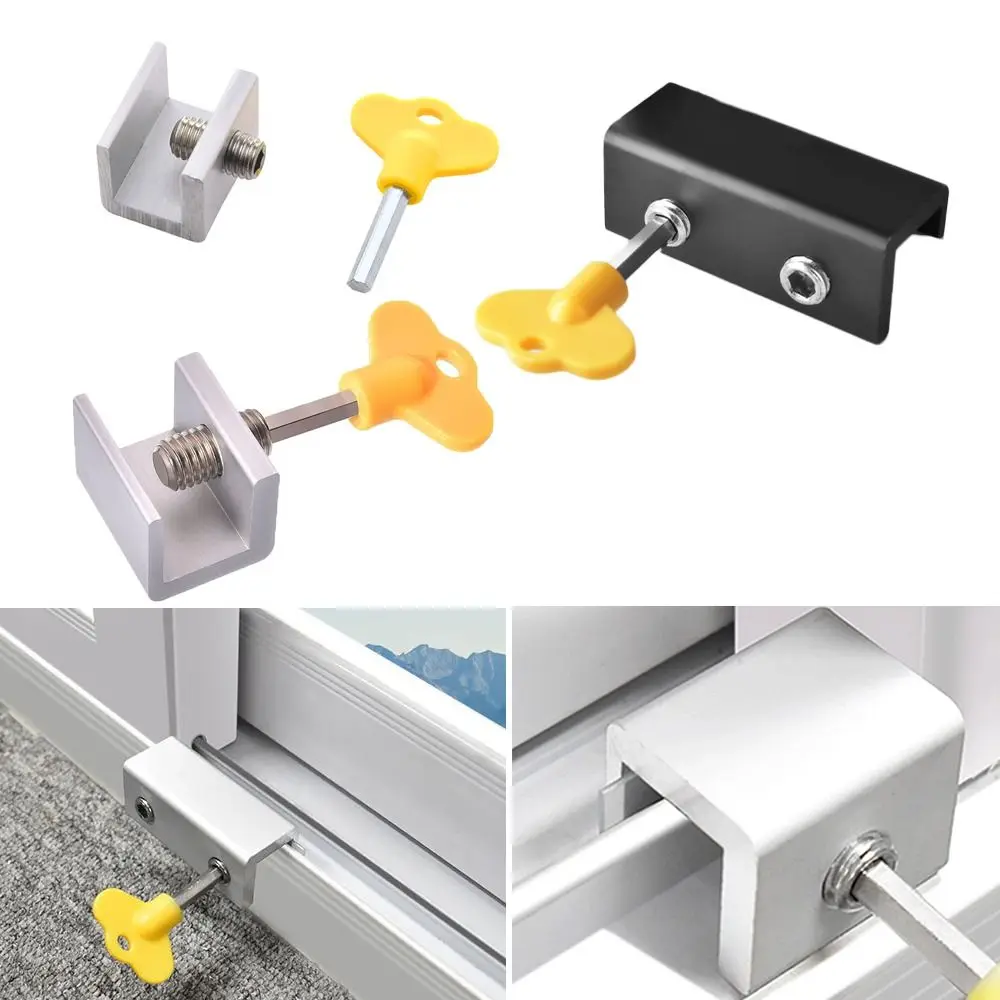 Child Lock Adjustable Door Window Lock for Kids Pets