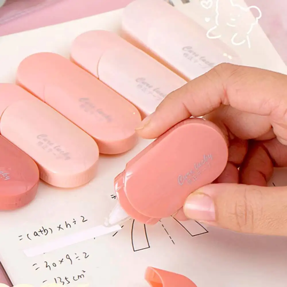 1 Set/6 Pcs Cute Kawaii Gradation Correction Tape Altered Tools School Office Corrector Stationery Sweet Novelty Supplies - 2