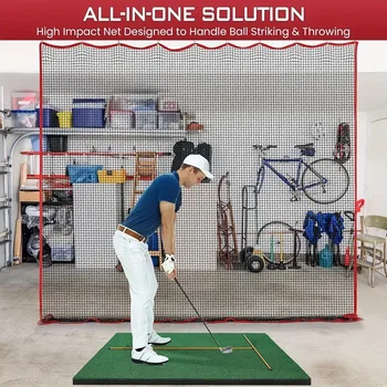 10x10 Heavy Duty Golf Net 3