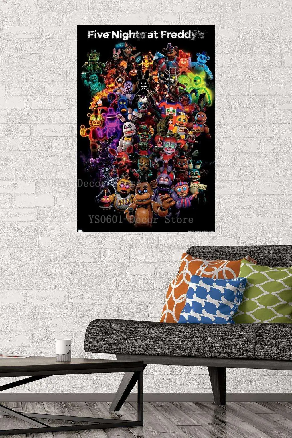 Poster Five Nights at Freddy's Game 8 X 10 India