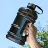 New 2L PETG Large Capacity Water Bottle Training Sports Workout Drink Bottle Shaker Bottle With Handle Outdoor Gym Gallon Bottle 3