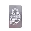1PC Tobacco Grinder Card Grindering Card Mill Herbal Leaf Tobacco Crusher Card Grinder Grindering Card Cigarette Grinder Card 6