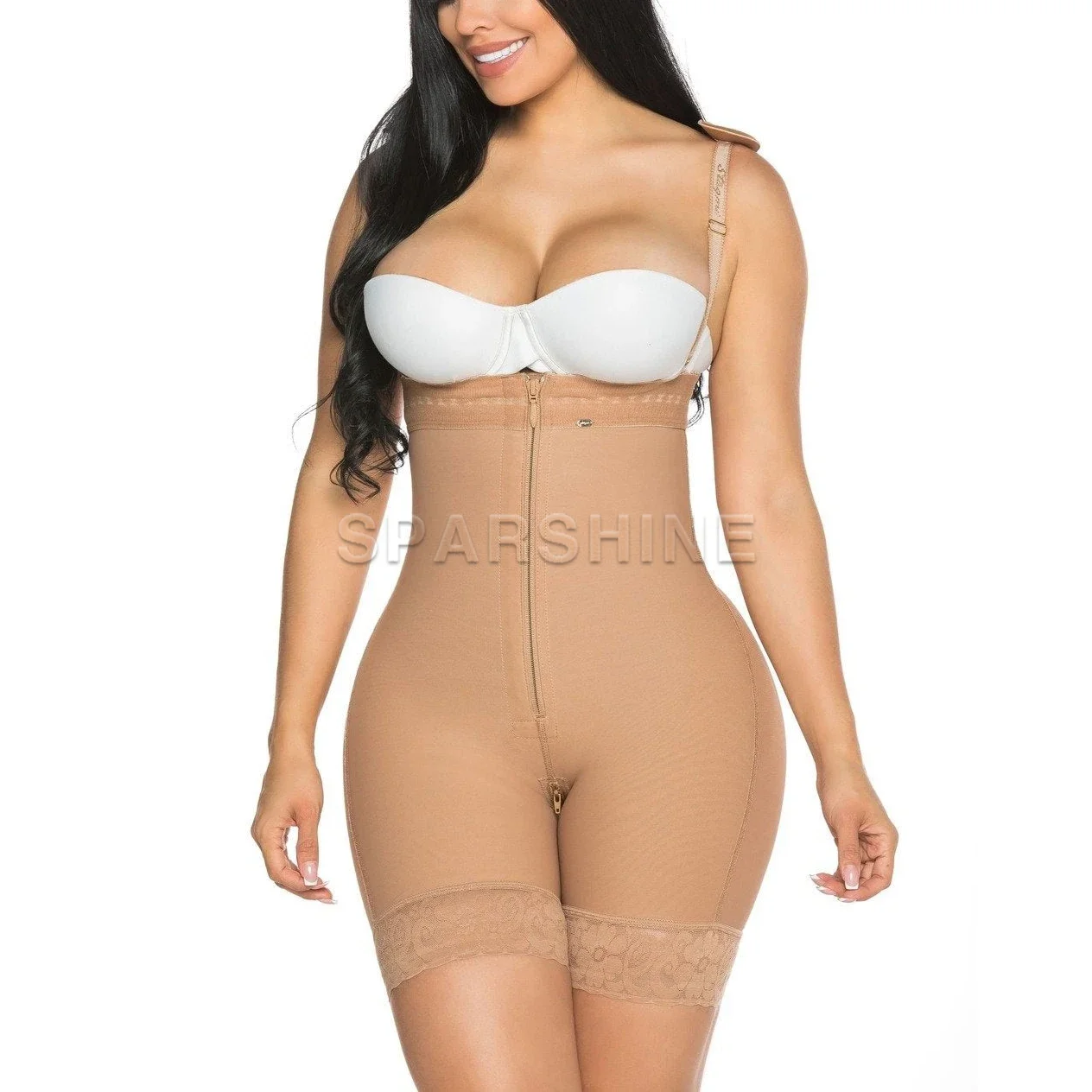 Fajas Reductoras Y Modeladora Women's Shapers Colombian Girdles Compression Open Bust Bodysuit Comfort Butt Lift