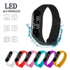 Fashion LED Electronic Watches Sports Luminous Sensor Waterproof for Men Women Watch Swiming Running Touch-Screen LED Watch 2