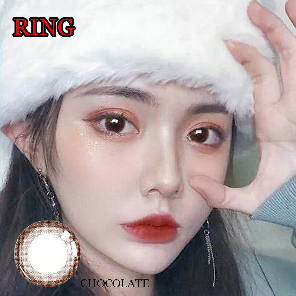 

14.00mm Natural Glasses Accessories Cosmetic Color Soft Contacts Lenses for Eyes линзы для глаз цветные Ring