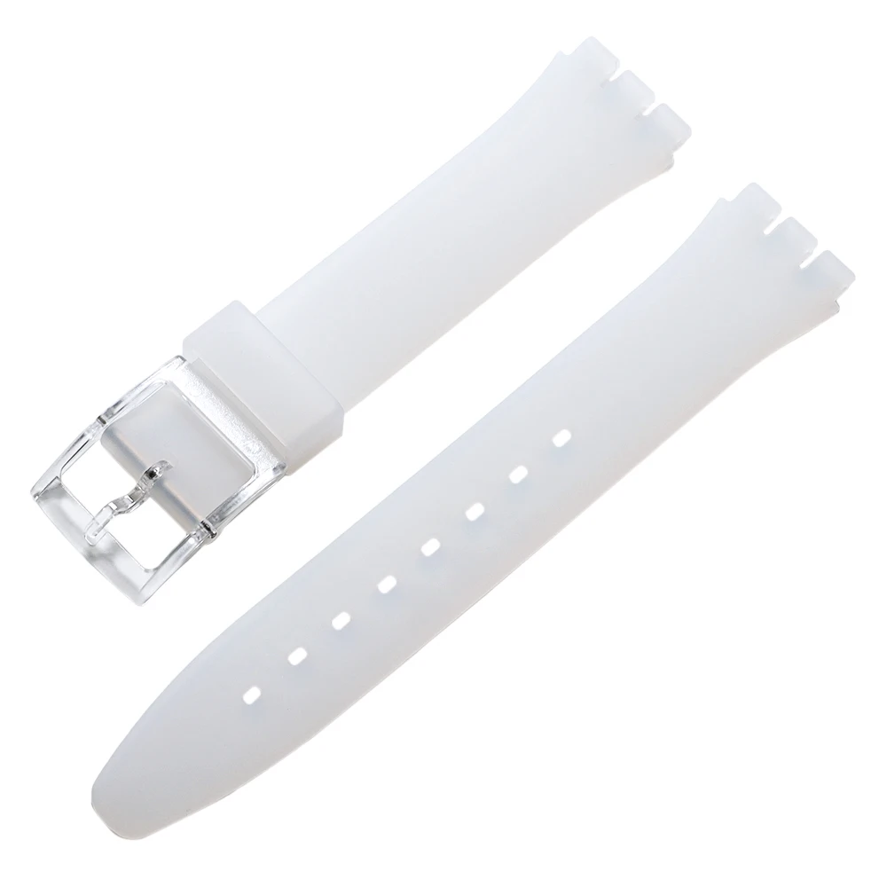 Colorful Silicone Sports Watch Strap - Durable Rubber Replacement Band