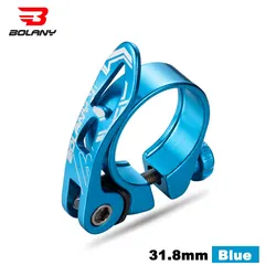 Ultralight Aluminium Alloy MTB Bike Seatpost Clamp - Quick Release Cycling Accessory (31.8mm)