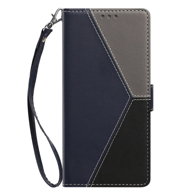 Magnetic Leather Wallet Phone Case with Card Stand Slot