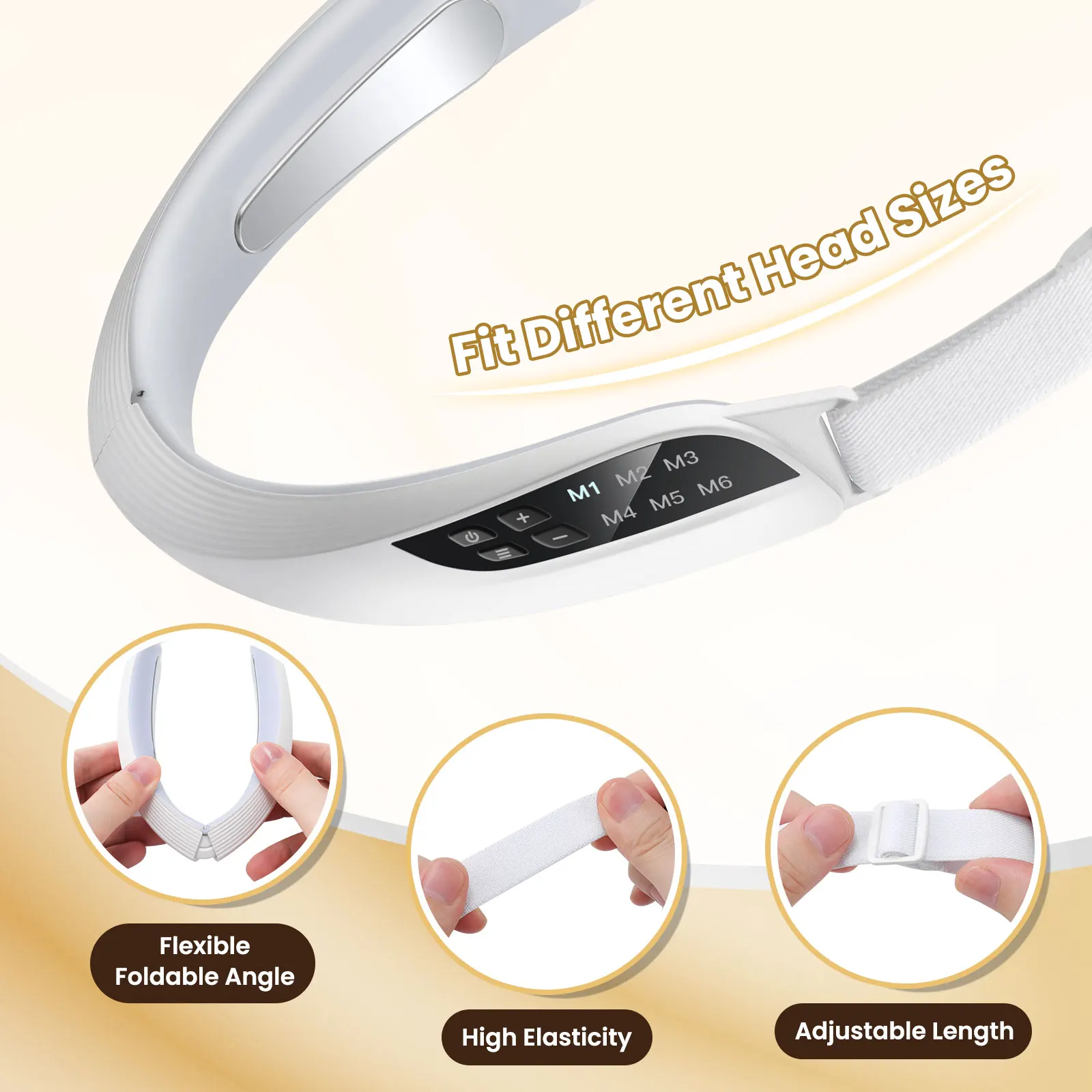 Premium V-Face Lifter | EMS Micro-current & 6 Modes for Toned Skin - View 3